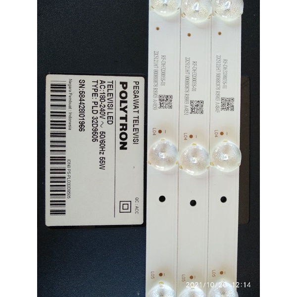 backlight tv polytron pld32d9505