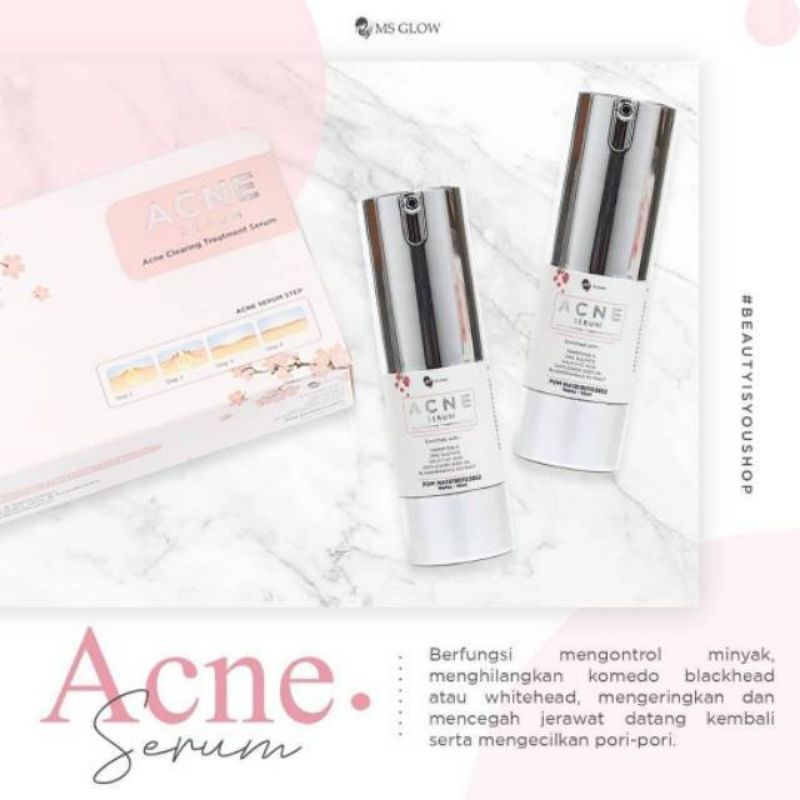 Msglow serum acne