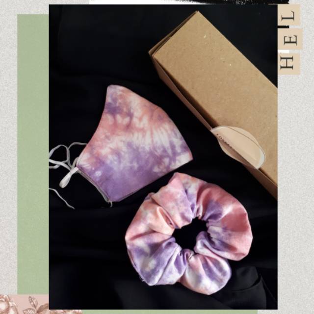 Masker Tie dye