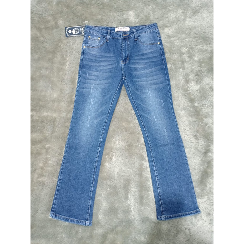 Celana Jeans Cutbray Jumbo