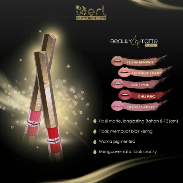 Berl lip matte cream