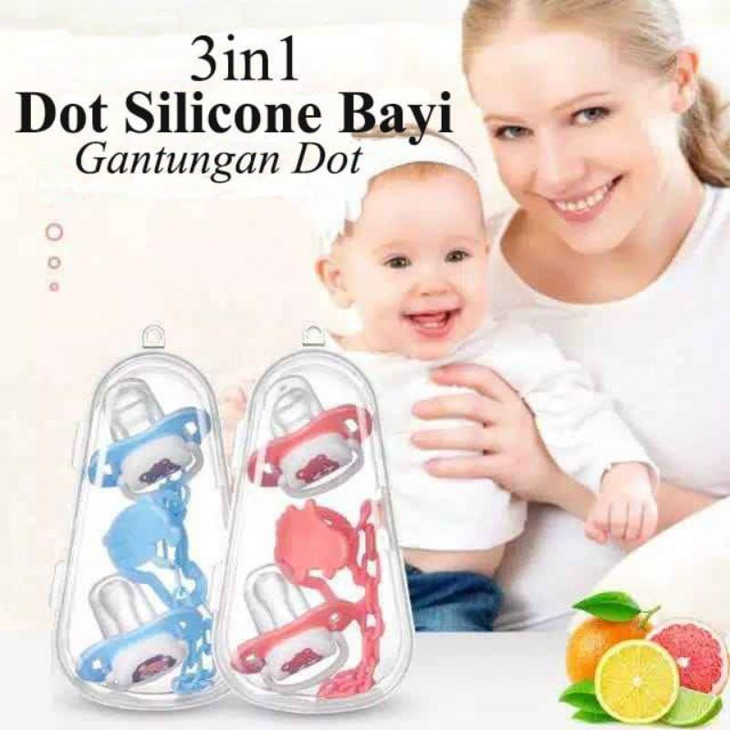 Empeng / Dot / Pacifier Bayi +Box + kotak