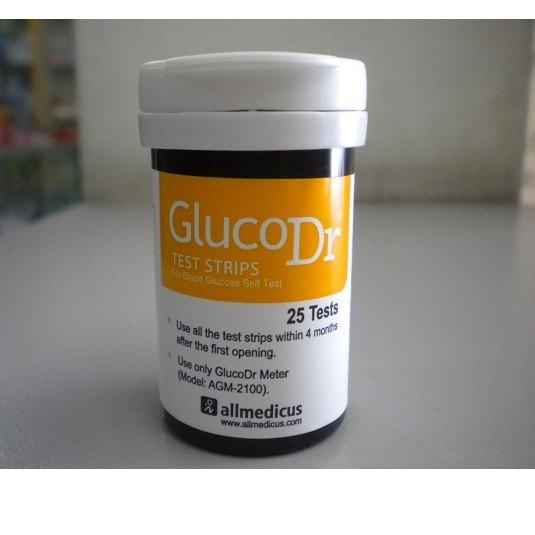 ➩ Strip Glur / Gluco Dr Biosensor isi 50strip - Code 8 ❁