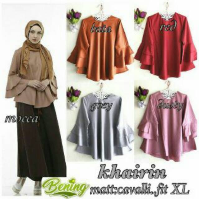 Khairin ruffle blouse