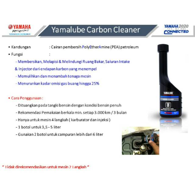 Yamaha carbon cleaner