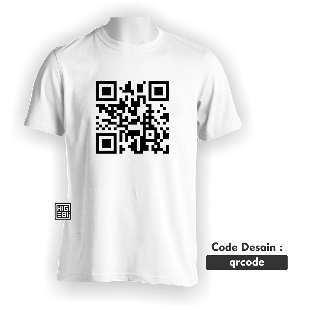 Kaos Custom QRcode