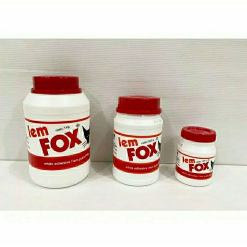 Lem Putih lem fox 150gram