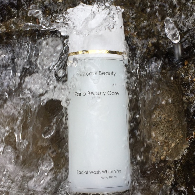 facial wash whitening
