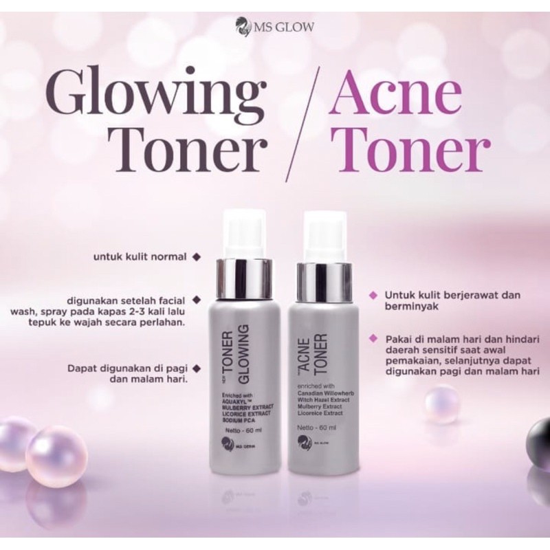 MS GLOW TONER ( ECER )