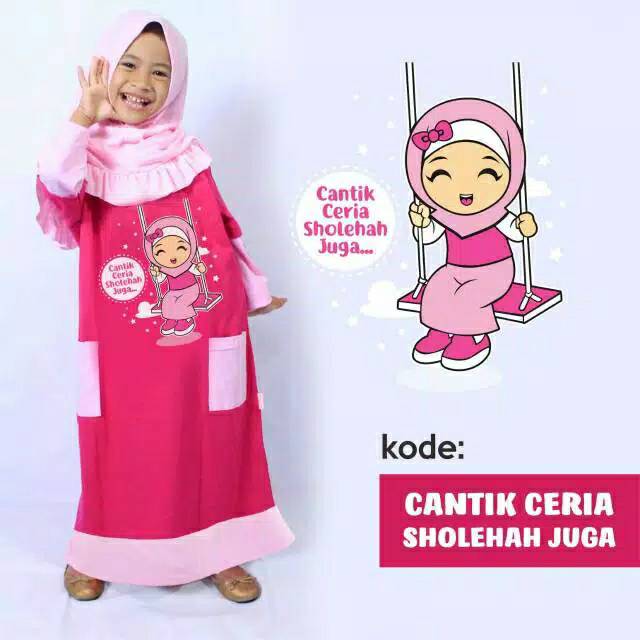 Gamis ummi ajwad plus jilbab