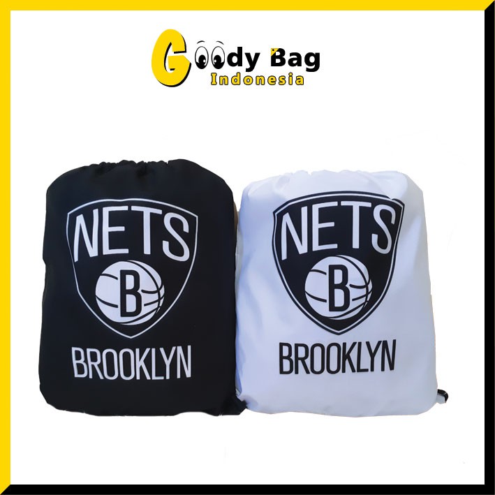 String bag Draw String Tas serut ransel anti air nets brooklyn