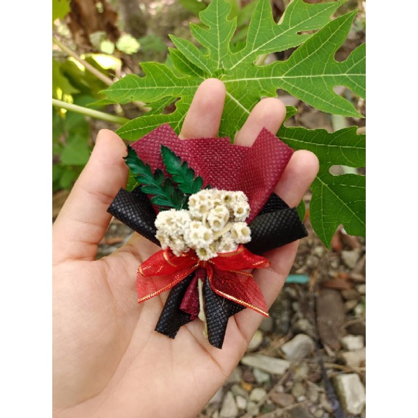 MINI BUKET DRY FLOWER