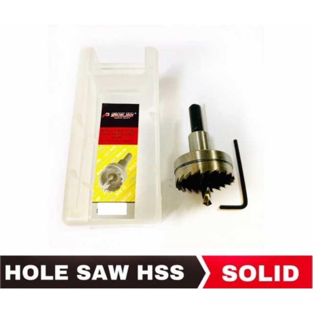 Hole Saw Hss 18mm Solid