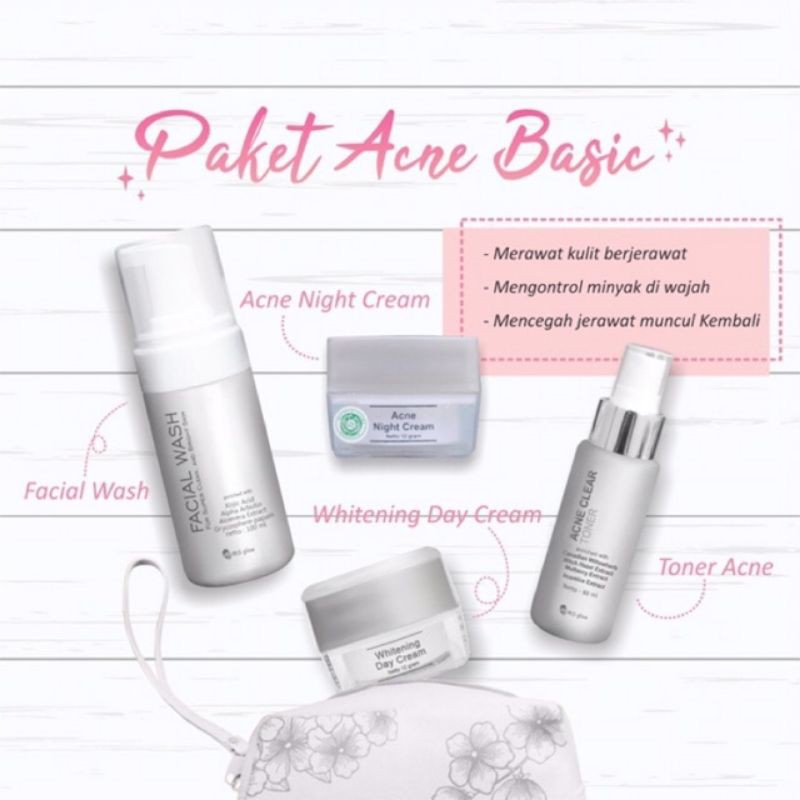 MS GLOW ORIGINAL PAKET ACNE