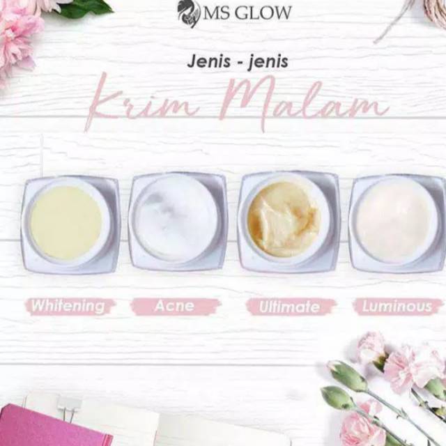 cream malam ms glow