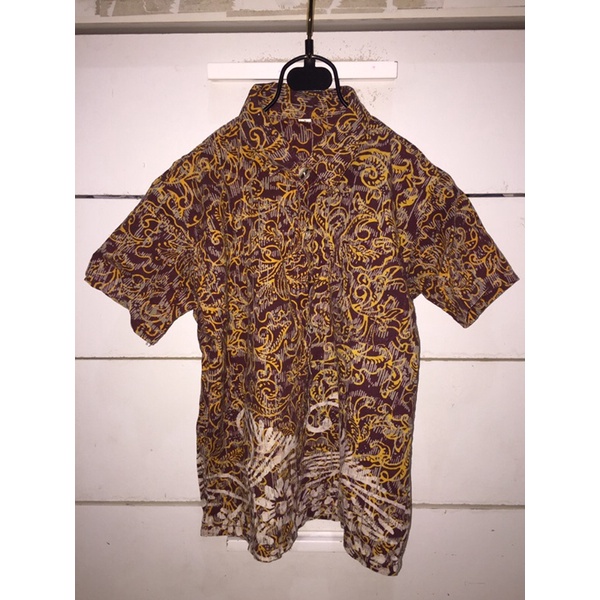 Kemeja Batik Lengan Pendek -Preloved-