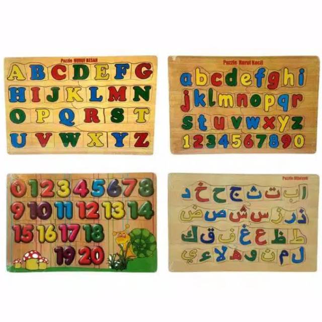 Puzzle stiker murah