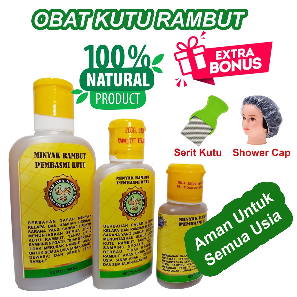 obat kutu rambut