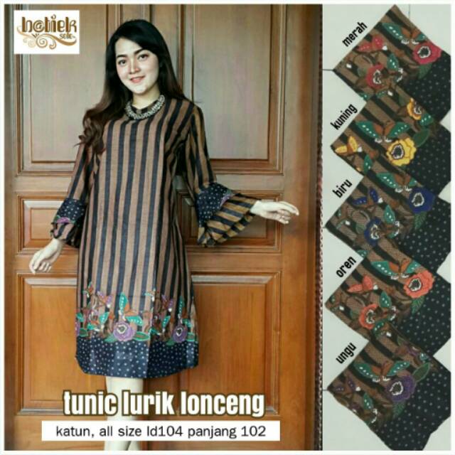 Tunik lorek batik