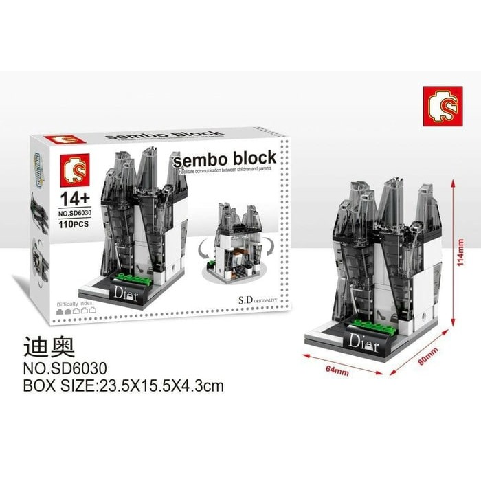 Termurah Sembo Block Dior 110pcs