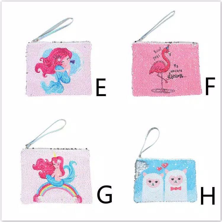 Pouch Motif Sequin BN398