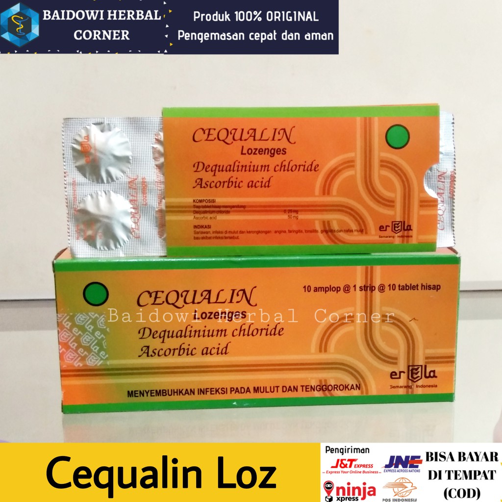 CEQUALIN LOZ TABLET