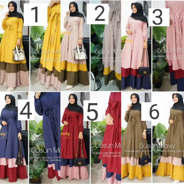 Gamis serba 80an