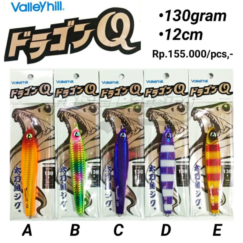 ( COD ) Umpan Pancing | Metal Jig Valleyhill 130gr