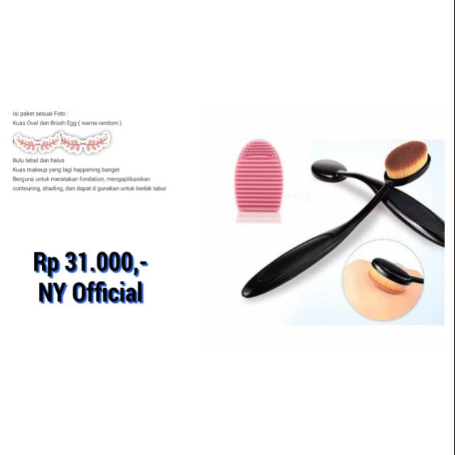 Set Brush Paket Kuas isi 2