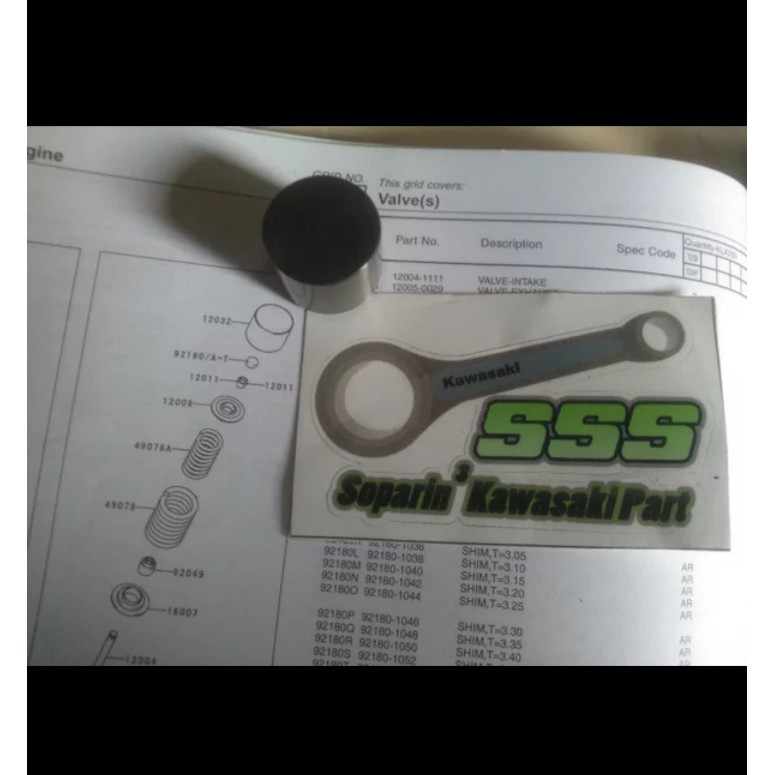 tapet klx 250