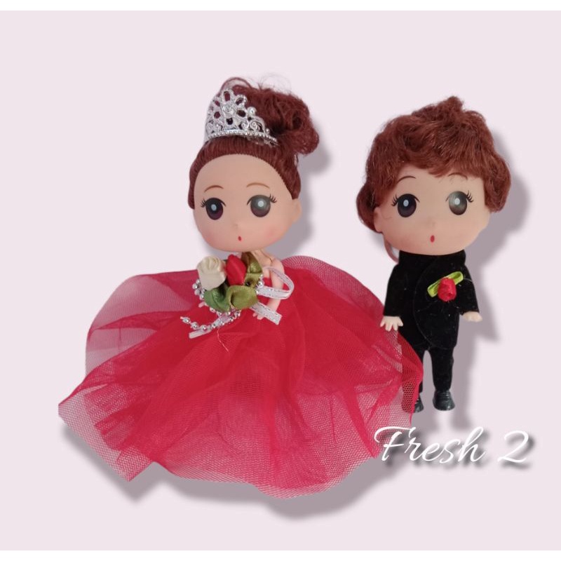 boneka pengantin / boneka mini / boneka sangjit