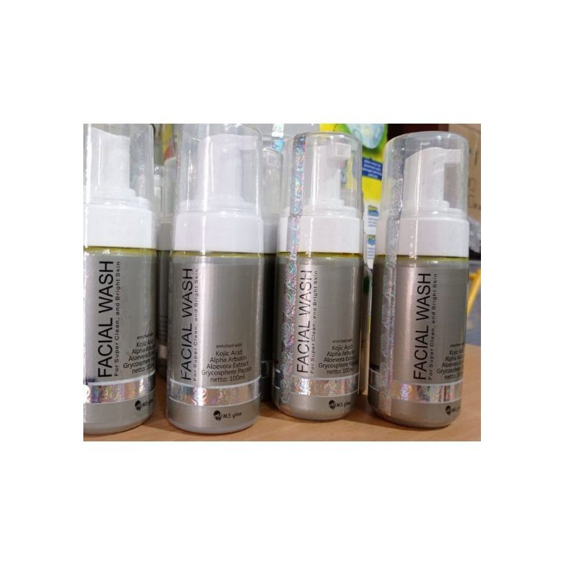 NEW|BUKAN PRELOVED|BPOM|facewash ms glow|original|bisa scan barcode
