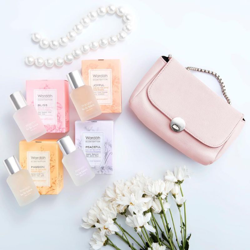wardah eau de toillete 4 variant