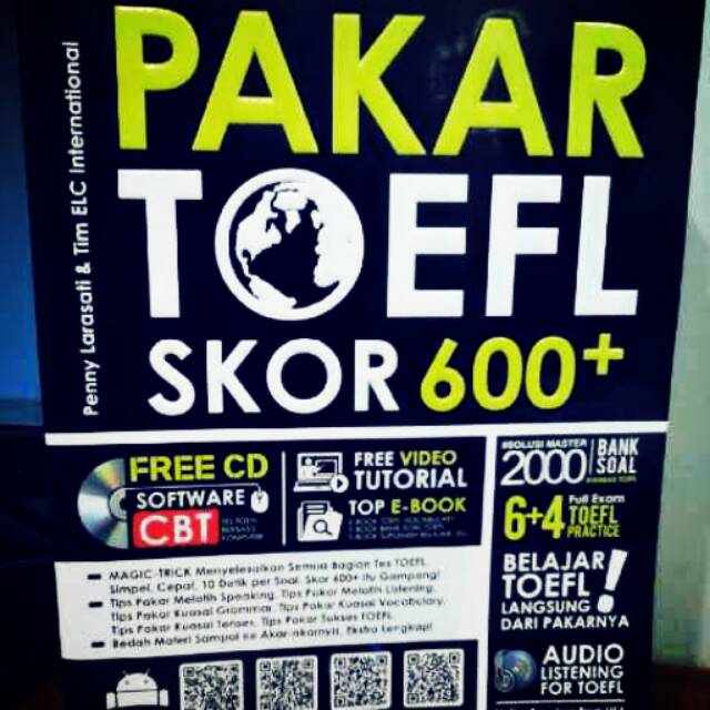 PAKAR TOEFL SKOR 600++