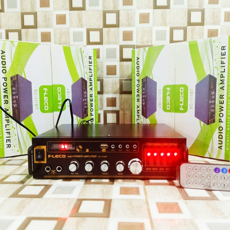 power amplifier fleco sc 111 bt bluetooth