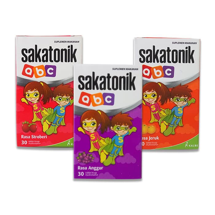 Sakatonik ABC Tablet hisap Multivitamin Anak