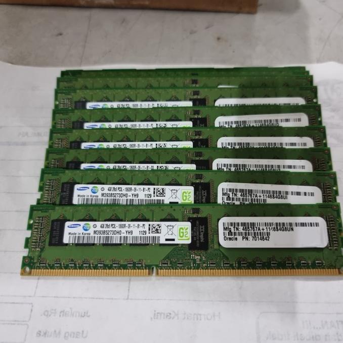 Memory Ram server 4GB 2RX8 PC3L 10600R Compatible