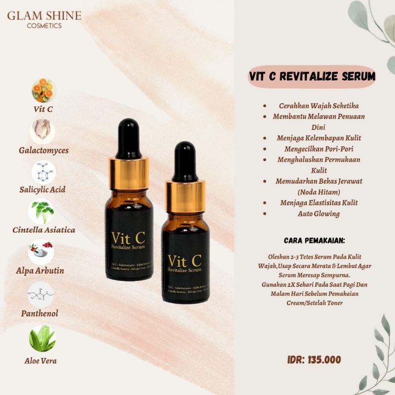 Serum vit C Glamshine