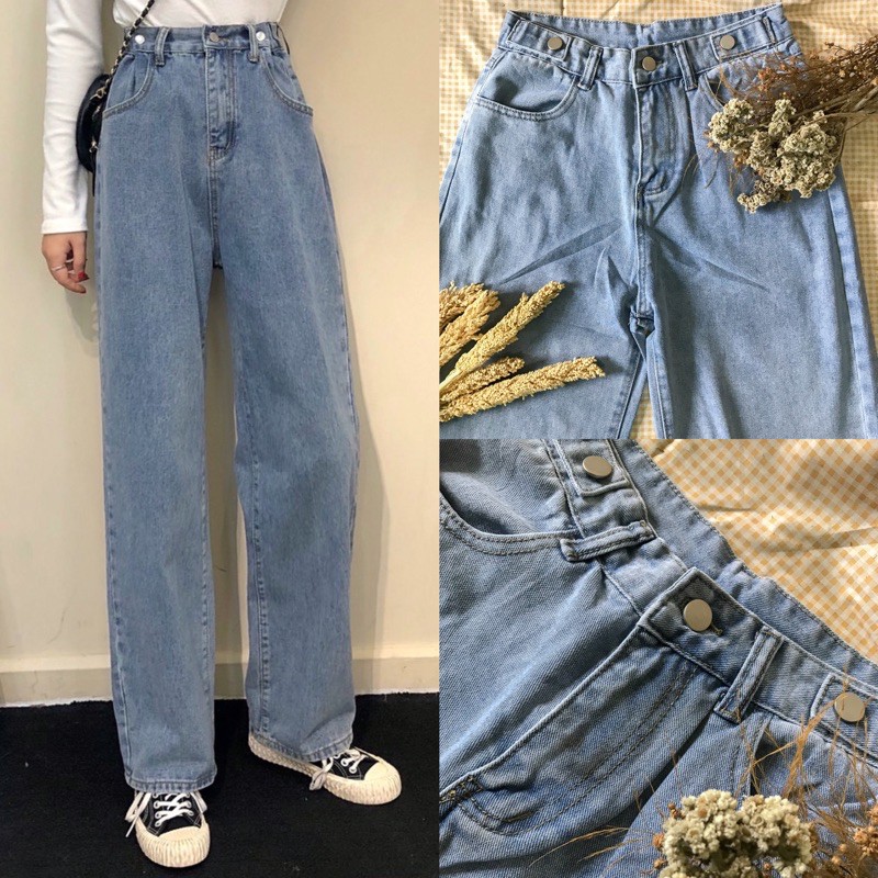 Cullotes highwaist jeans button