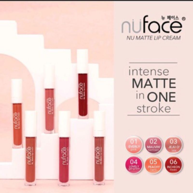 LipCream Nuface Matte 4Gr
