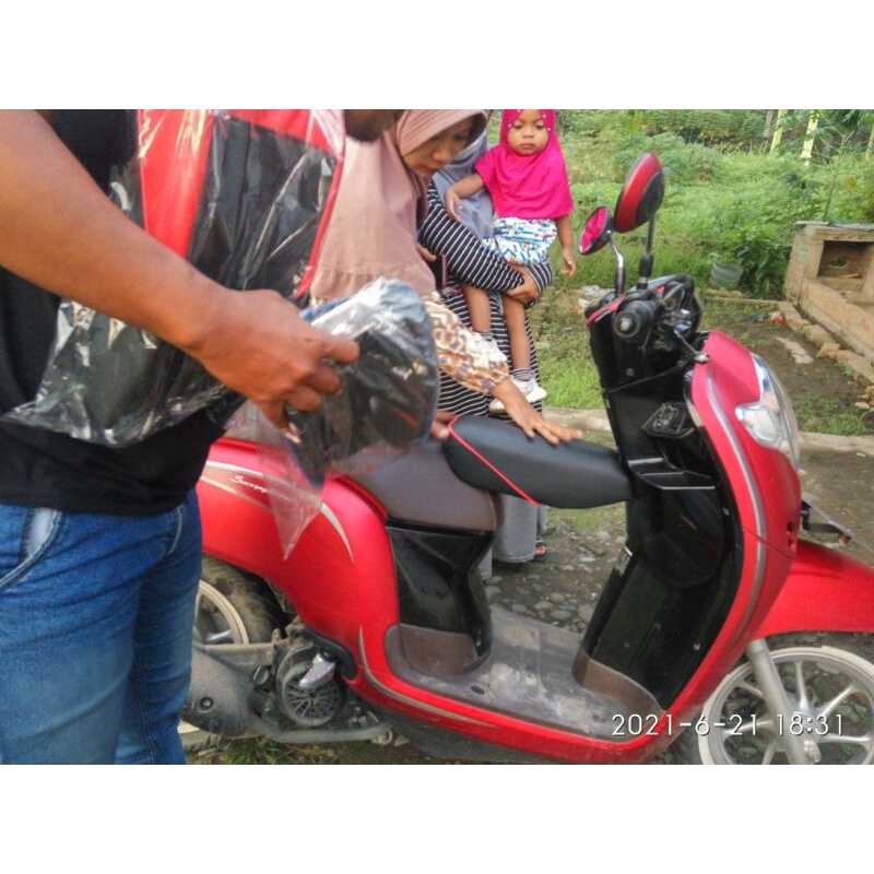 jok kereta scoopy