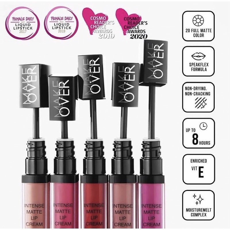 MAKE OVER Intense Matte Lip Cream