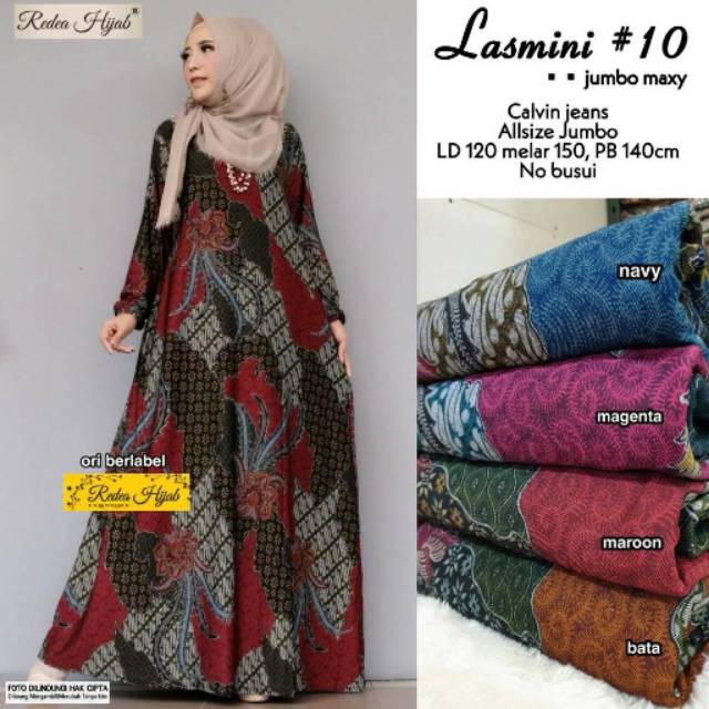 Gamis "Lasmini#10 jumbo maxy" by redea