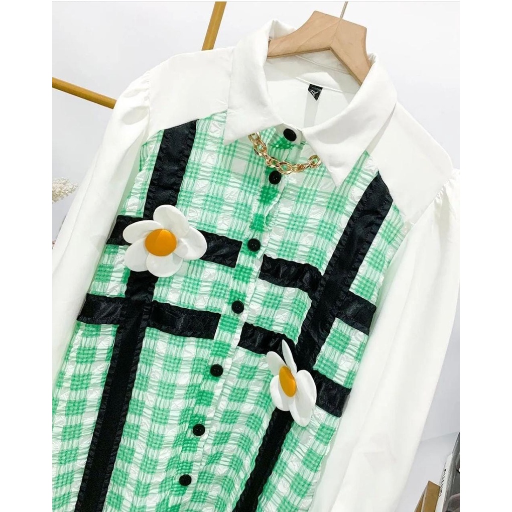 Tunik Bunga Import Premium