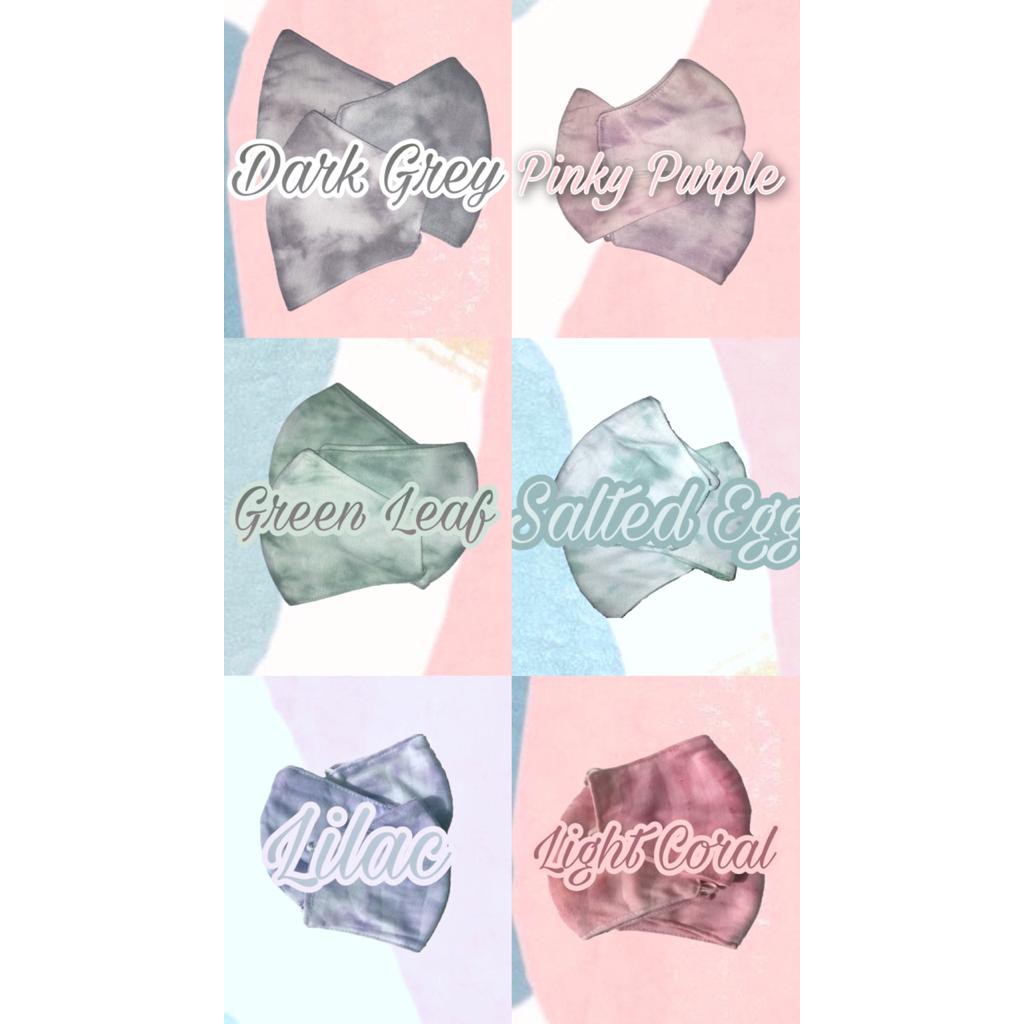masker tie dye