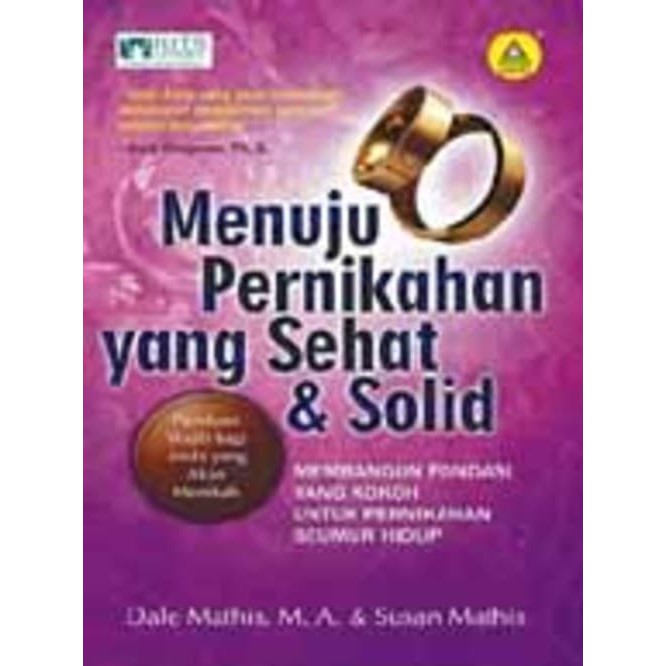 Buku Menuju Pernikahan Yang Sehat Dan Solid