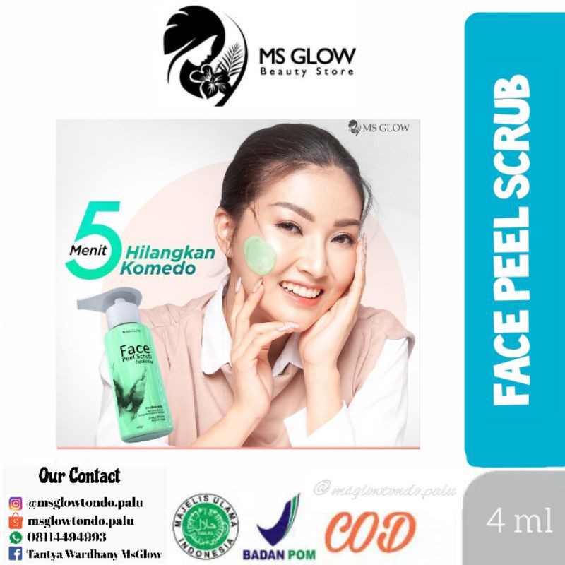 MS GLOW Face Peel Scrub