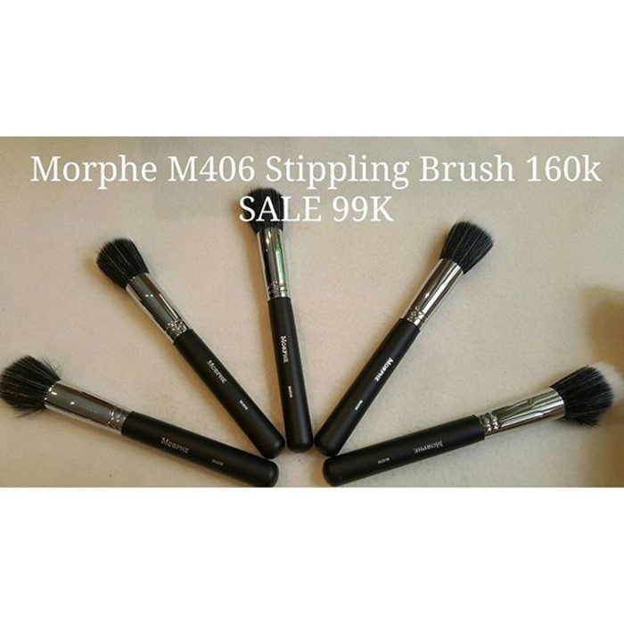 Morphe M406 Stippling Brush Murah!