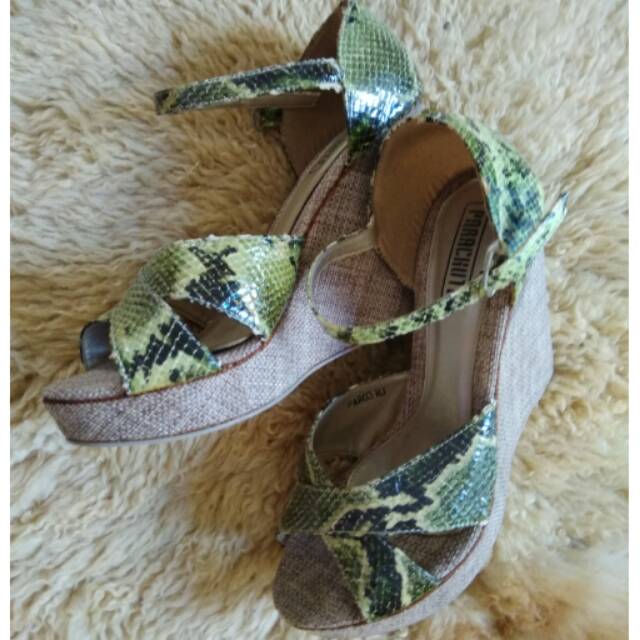 Parachute shoes wedges