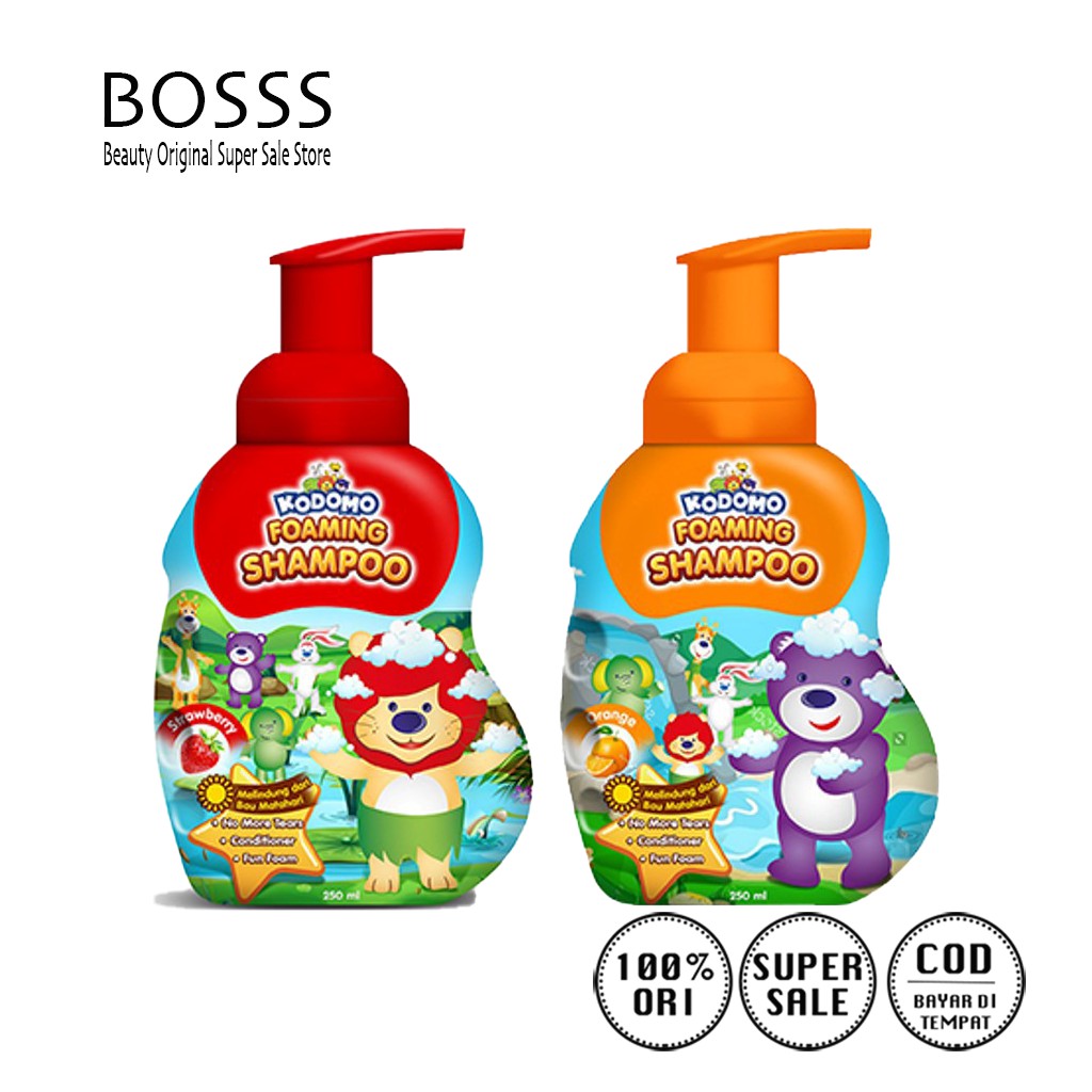 Kodomo Shampoo Foam Botol Pump 250ml